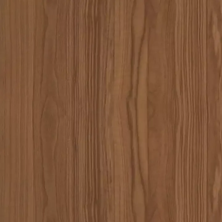 Brown Reeded 3-Drawer Dresser