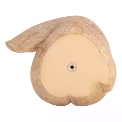 Brown Resin Namaste Female Yoga Figurine