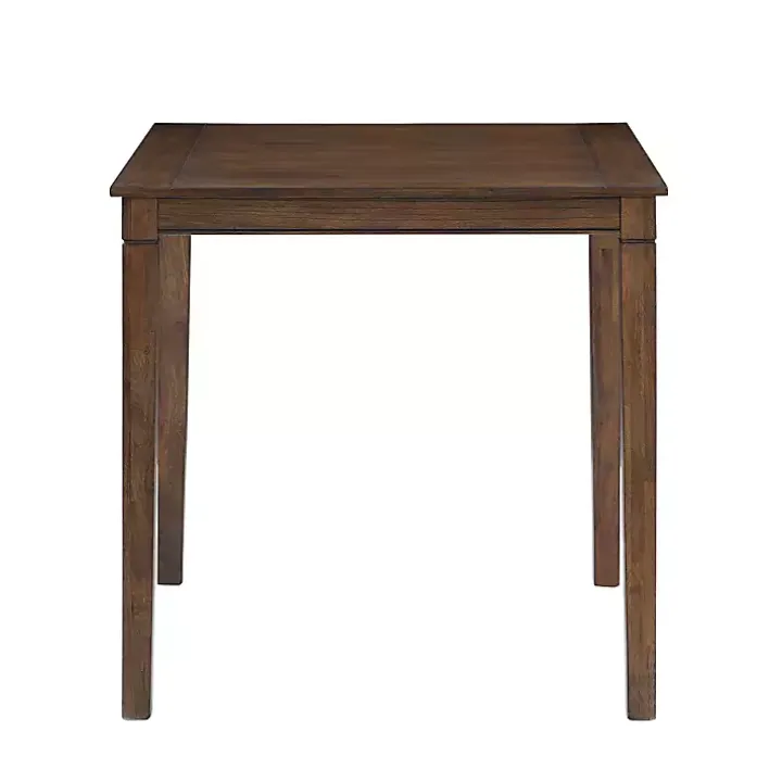 Brown Wood Counter Stool 5-pc. Dining Set
