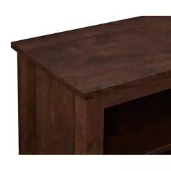 Brown Wood TV Stand, 58 in.