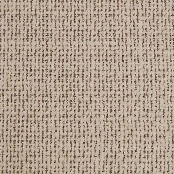 Brown Woven Back Dining Chairs, Set of 2