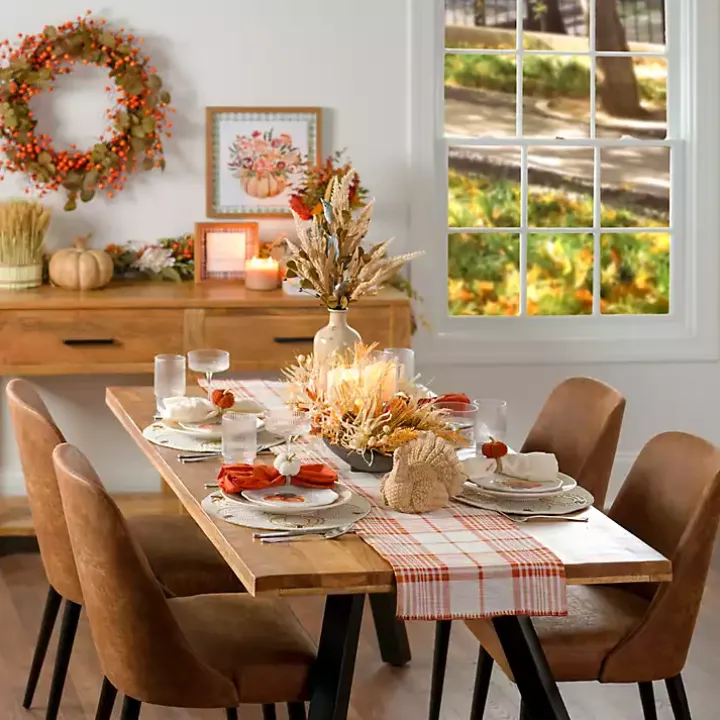 Brown Wyatt Faux Leather Dining Chairs, Set of 2