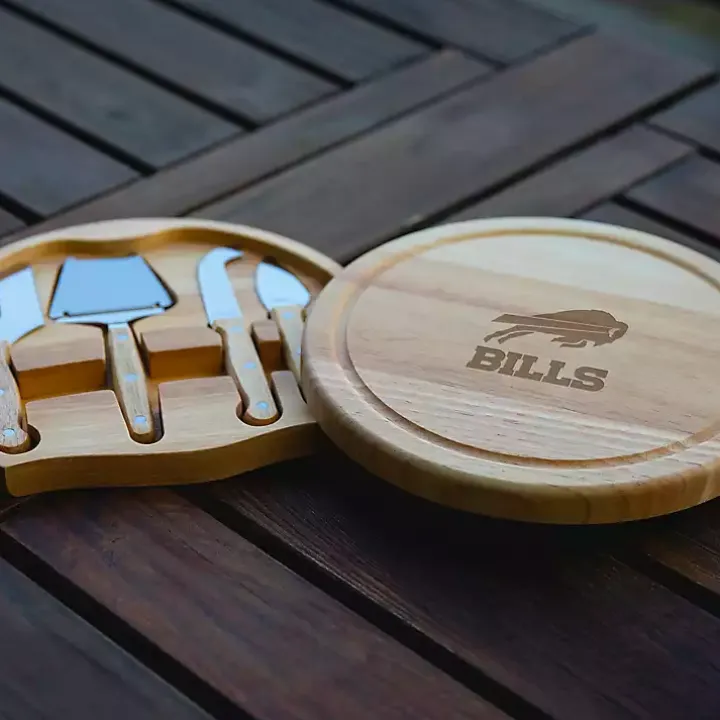 Buffalo Bills Cheese Board and Tool Set