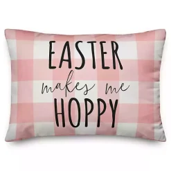 Buffalo Check Easter Pillow