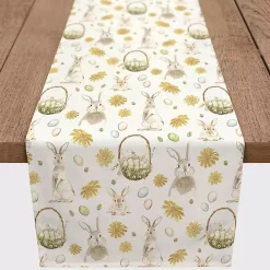 Bunnies and Baskets Easter Table Runner, 90 in.
