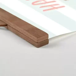 Bunny with Floral Crown Hanging Canvas Print