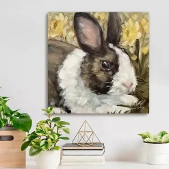 Buttercup Bunny Canvas Art Print