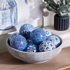 Calico Terracotta Bowl