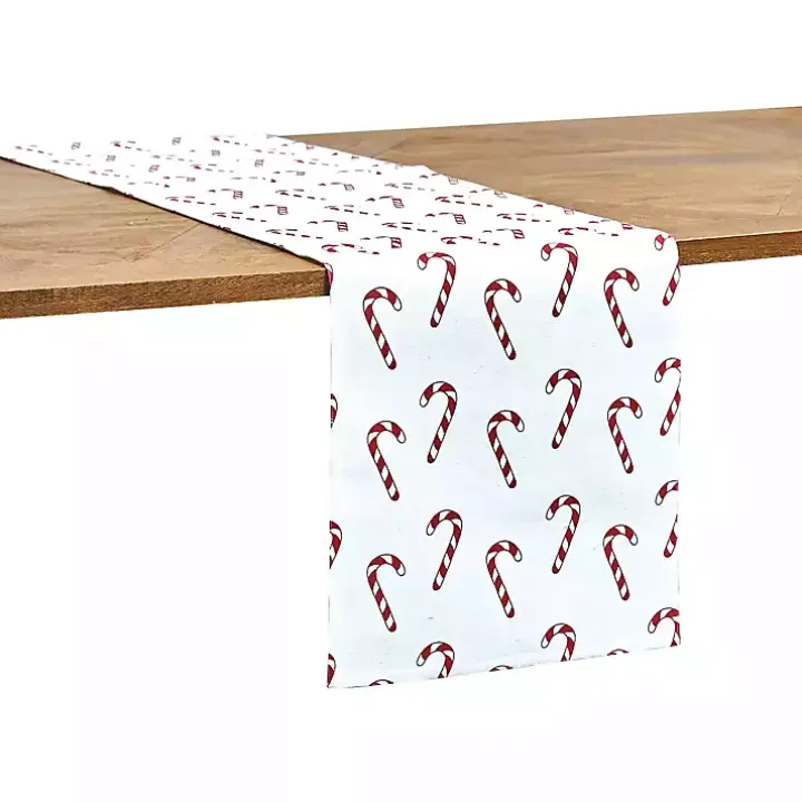 Candy Cane Wishes Table Runner