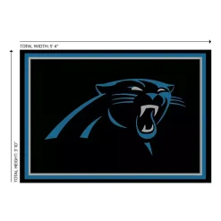 Carolina Panthers Area Rug, 4x6