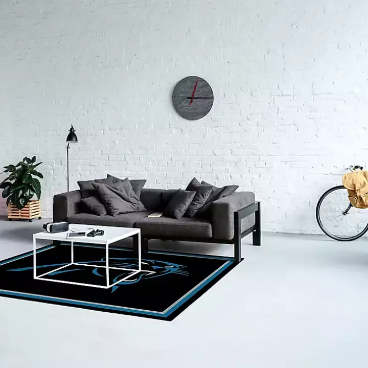Carolina Panthers Area Rug, 4x6