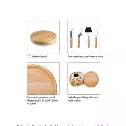 Carolina Panthers Cheese Board and Tool Set