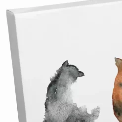 Cat Lady Canvas Art Print, 18x12 in.