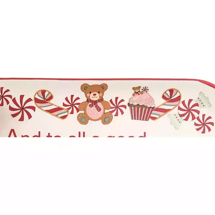 Ceramic Santa Boots Christmas Serving Tray
