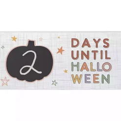 Chalk Halloween Tabletop Countdown