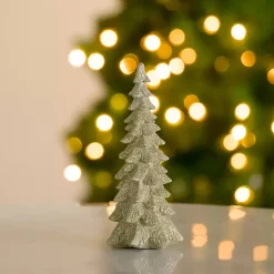 Champagne Glitter Christmas Tree, 9 in.