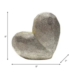 Champagne Heart Figurine