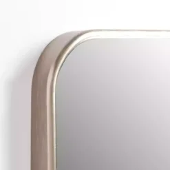 Champagne Nouveau Curved Corner Mirror