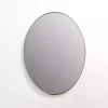 Champagne Nouveau Oval Wall Mirror