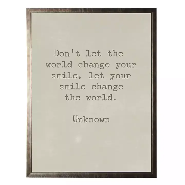 Change the World Dr. Seuss Quote Framed Art Print