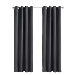 Charcoal Alpine Blackout Curtain Panel, 84 in.