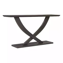 Charcoal Black Ramus Console Table