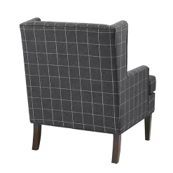 Charcoal Decker Martha Stewart Accent Chair