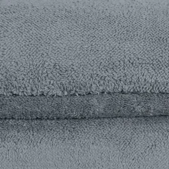 Charcoal Sherpa Peri Swivel Armchair