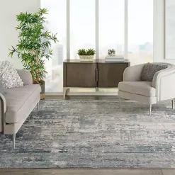 Charcoal Tally Textured Area Rug, 7x9