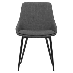 Charcoal Upholstered Mia Dining Chair