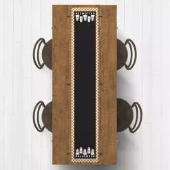 Checker Happy Halloween Ghost Table Runner, 90 in.