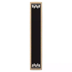 Checker Happy Halloween Ghost Table Runner, 90 in.