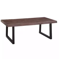 Cherry Live Edge Wood Coffee Table
