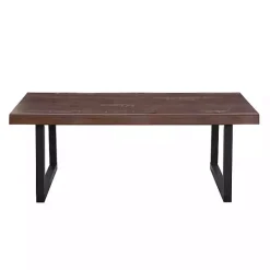 Cherry Live Edge Wood Coffee Table