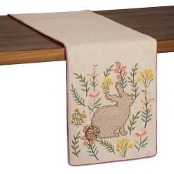 Chevron Garden Bunny Table Runner