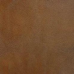 Chocolate Brown Faux Leather Storage Ottoman