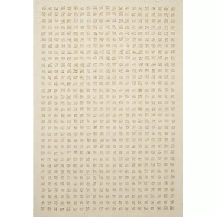 Chris Loves Julia x Loloi Ivory Polly Rug, 7x9