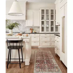 Chris Loves Julia x Loloi Jules Merlot Rug, 3x5