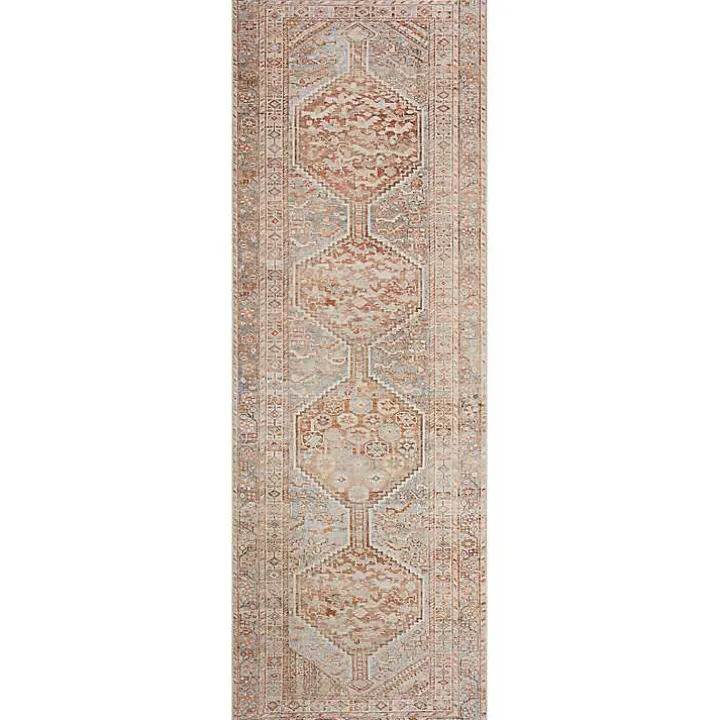 Chris Loves Julia x Loloi Jules Orange Runner, 2x3