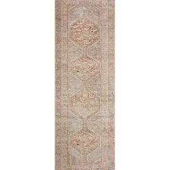 Chris Loves Julia x Loloi Jules Orange Rug, 2x9