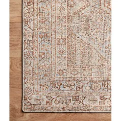 Chris Loves Julia x Loloi Jules Orange Rug, 2x9