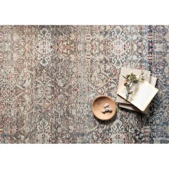 Chris Loves Julia x Loloi Jules Dark Blue Rug, 2x3