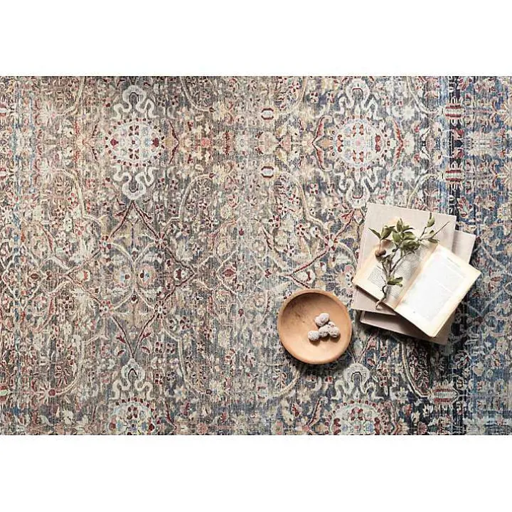 Chris Loves Julia x Loloi Jules Dark Blue Rug, 2x3