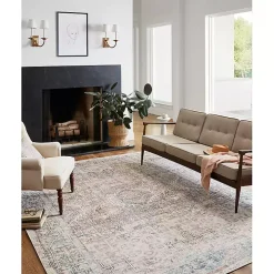 Chris Loves Julia x Loloi Jules Natural Rug, 3x5