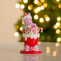 Christmas Candy Top Hat