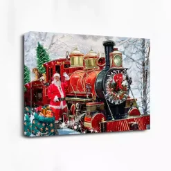 Christmas Express Canvas Art Print