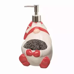 Christmas Gnome Soap Dispenser and Sponge Holder