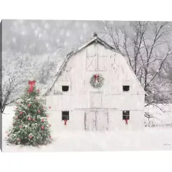 Christmas in the Country Canvas Art Print
