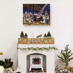 Christmas Nativity Canvas Art Print