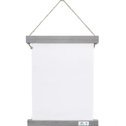 Christmas Rules Hanging Canvas Sign